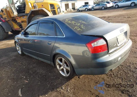 2003 Audi A4 3.0 z USA, uszkodzony, nr VIN WAULT68EX3A302303